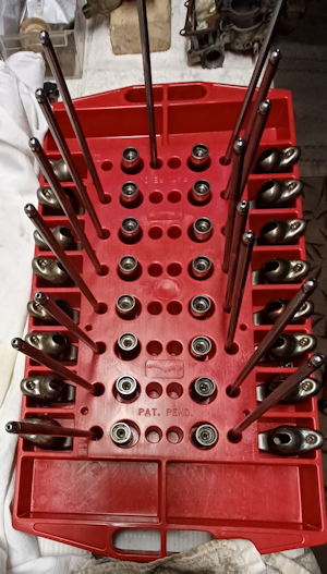 350, 4-bolt main with .040" overbore